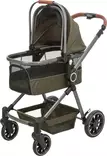 Lemmikkikärryt Buggy irrotettavalla korilla 56 × 101 x 100cm max 22kg oliivinvihreät Trixie - Koiran kärryt ja trolleyt - 057941 - 2