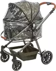 Lemmikkikärryt Buggy irrotettavalla korilla 56 × 101 x 100cm max 22kg oliivinvihreät Trixie - Koiran kärryt ja trolleyt - 057941 - 4