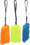 Moppipatukka Fauxtra Chaser joustokahvalla 55x12cm värimix Flamingo - Koiran pehmolelut - 055511 - 1