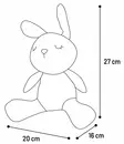 Pehmopupu Nittu 27cm valkoinen Flamingo - Koiran pehmolelut - 057391 - 3