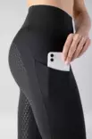 Ratsastuslegginsit Gadrifh musta Equiline - Ratsastushousut - 047081 - 4