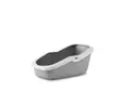 Avovessa Aseo 56x39x27,5cm harmaa reunuksella Savic - Kissan avovessat - 044591 - 1