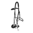 Suitset Hackamore musta Hansbo Sport - Ratsuhevosen suitset ja turpahihnat - 029191 - 1