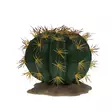 Tekokaktus Echinocactus 1 Green Terra Della - Terraarion tarvikkeet ja kuivikkeet - 059431 - 1