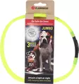 Valopanta USB ladattava leveä Ilona Visio LED 34-64cm x 7mm Flamingo - Koiran heijastimet ja turvavalot - 059771 - 2