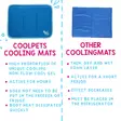 Viilennysmatto Premium Gel Cooling mat sininen CoolPets - Koiran viilentävät tuotteet - 047561 - 3