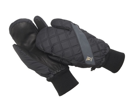 Aikuisten topparukkaset Elena kolmisormimalli musta Wahlsten - Ratsastushanskat - 036671 - 1