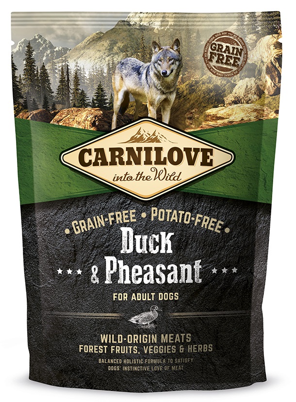 Ankka Fasaani Carnilove Dog - Koiran kuivaruoat aikuisille koirille - 031741 - 1