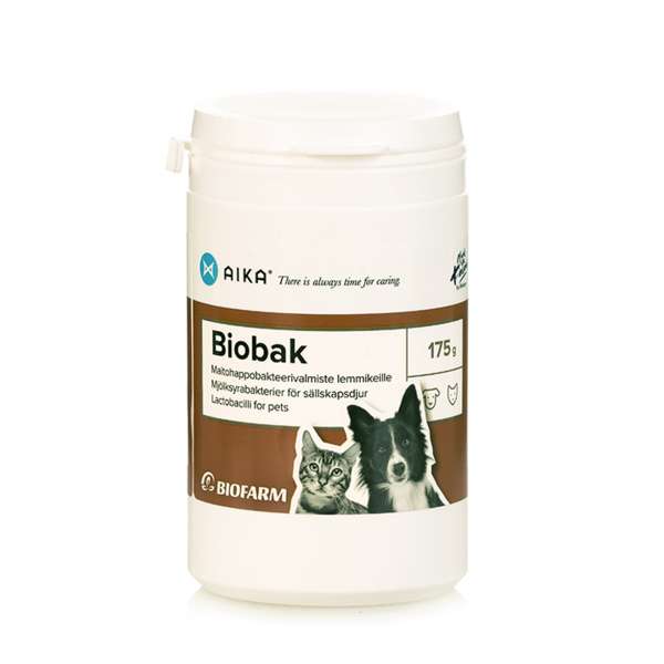 Biobak 175g AIKA Biofarm - Koiran ruokinnan täydennys ja rehulisät - 000641 - 1