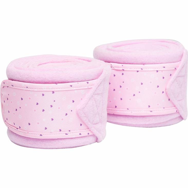 Fleecepintelit Fifi 2kpl pinkki HorseGuard - Hevosen pintelit - 031081 - 1