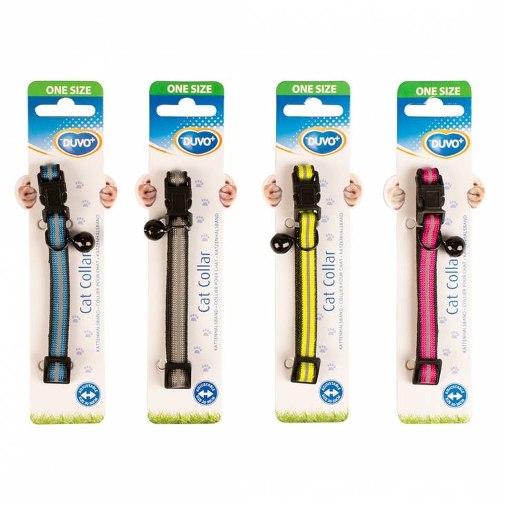 Heijastinpanta 20-30cm/10mm mix Duvo+ - Kissan heijastavat pannat - 021341 - 1