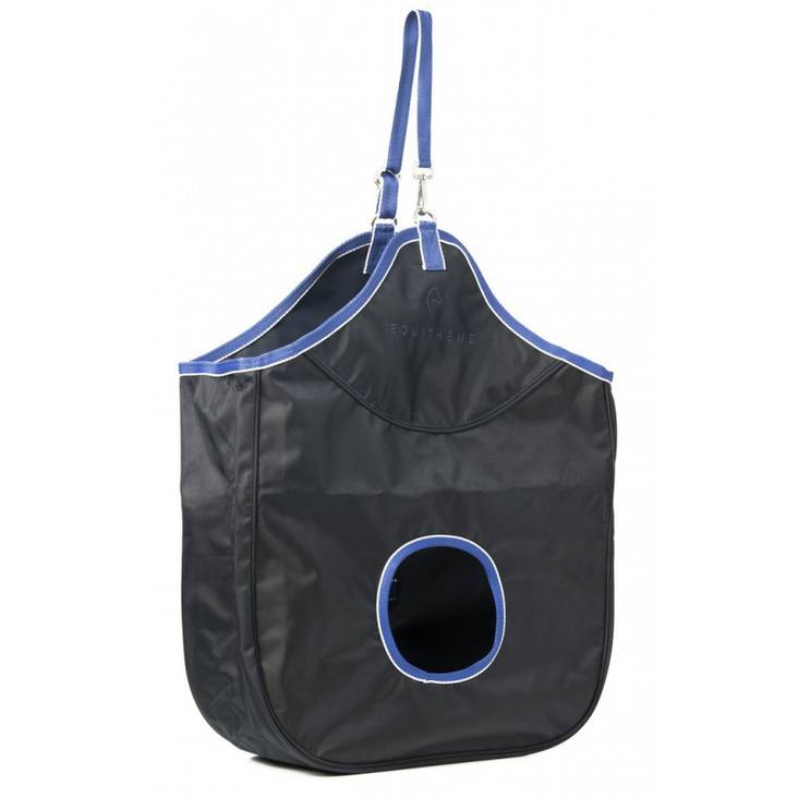 Heinäsäkki navy/sininen Equit'M 50x20x72cm Equitheme - Hevosen ruokinta-astiat ja ämpärit - 025501 - 1