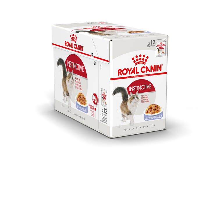 Instinctive Adult Jelly 12x85g hyytelö Royal Canin - Aikuisten kissojen säilykkeet - 000601 - 1