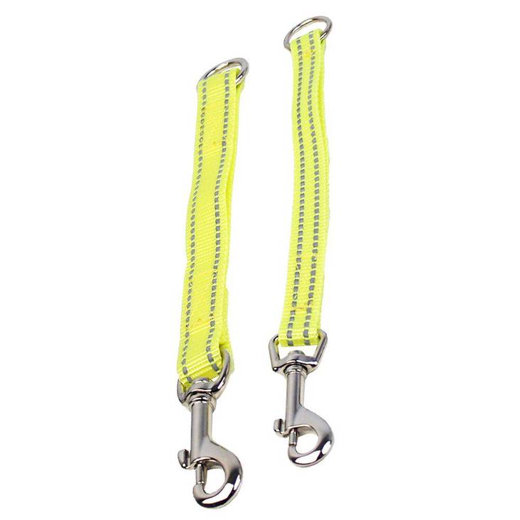 Jatkopala taluttimeen 1,5x25cm neonkeltainen Alac - Koiran heijastimet ja turvavalot - 031361 - 1