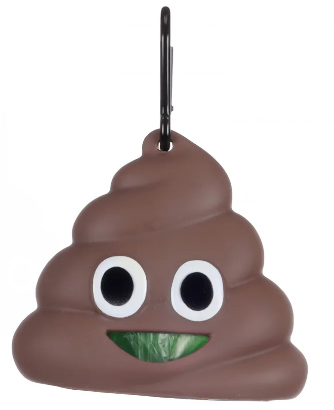 Kakkapussikotelo Droppie ruskea Flamingo - Koiran kakkapussit ja pidikkeet - 032621 - 1