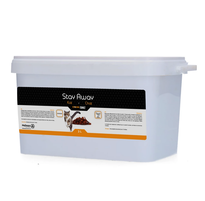 Kissakarkote Stay Away Cat Garden 3L Knock Off - Kissan karkotteet sisä- ja ulkokäyttöön - 039811 - 1