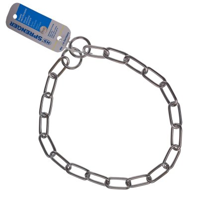 Ketjukaulain pitkät lenkit 66cm kromi HS - Koiran ketjupannat - 005231 - 1