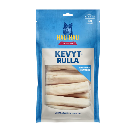 Kevytrulla 13cm 25kpl 500g Hau Hau Champion - Koirien puruluut - 034171 - 1