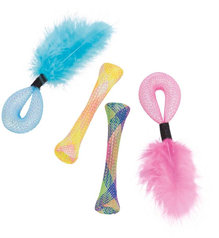 Kissanlelusetti Bounce 4kpl - Kissan aktivointilelut - 032061 - 1