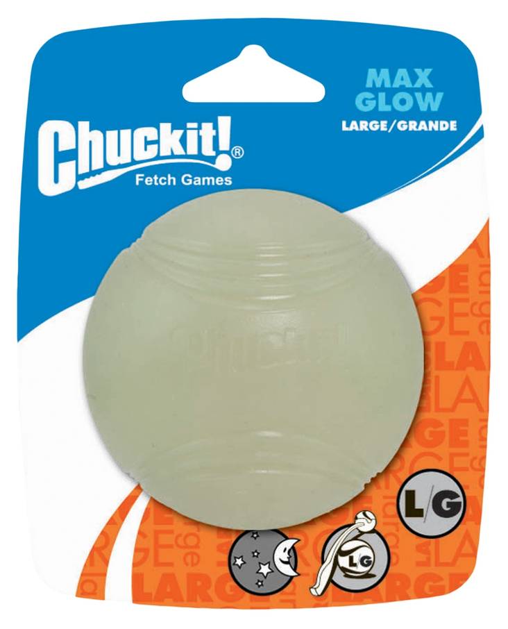 Kumipallo Max Glow L 7cm Chuckit - Koiran pallot ja heittolelut - 028921 - 1
