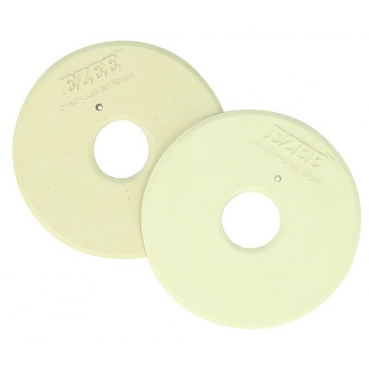 Kumitutit 2kpl Full valkoinen Norton - Kuolaintarvikkeet ja lisäosat - 024321 - 1