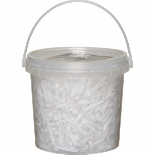 Letityskuminauhat silikonia 1500kpl HorseGuard - Hevosen harjat, suat ja letitys - 031071 - 1