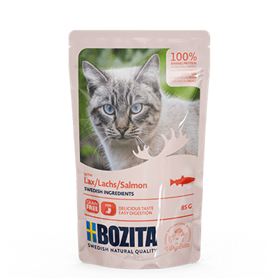 Lohi 85g pss kastike Bozita cat - Aikuisten kissojen säilykkeet - 016721 - 1