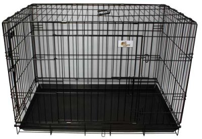 Metallihäkki 62x44,5x51,5cm musta Ozami - Koiran metallihäkit - 003221 - 1