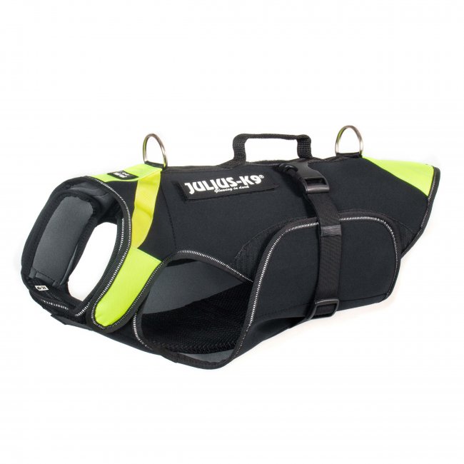 Monitoimivaljas IDC 3in1 keltainen Julius-K9 - Koiran pelastusliivit ja kelluntapuvut - 008701 - 1