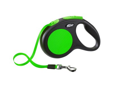 NEON M 5m max 25kg nauha vihreä Flexi - Koiran kelataluttimet - 015151 - 1