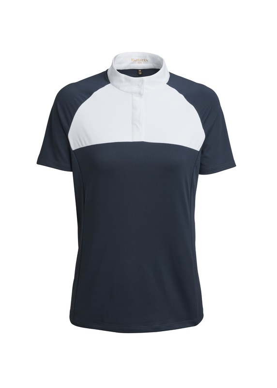 Naisten kilpailu T-paita Datile tummansininen-valkoinen Wahlsten - Ratsastuspaidat ja -hupparit - 034861 - 1