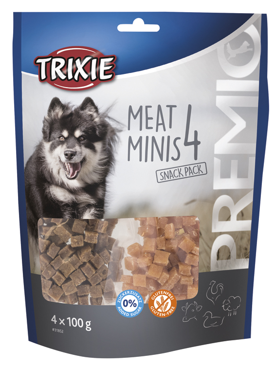 Namipala Meat Minis 400g 4 makua Trixie - Koiran herkut ja makupalat - 014371 - 1