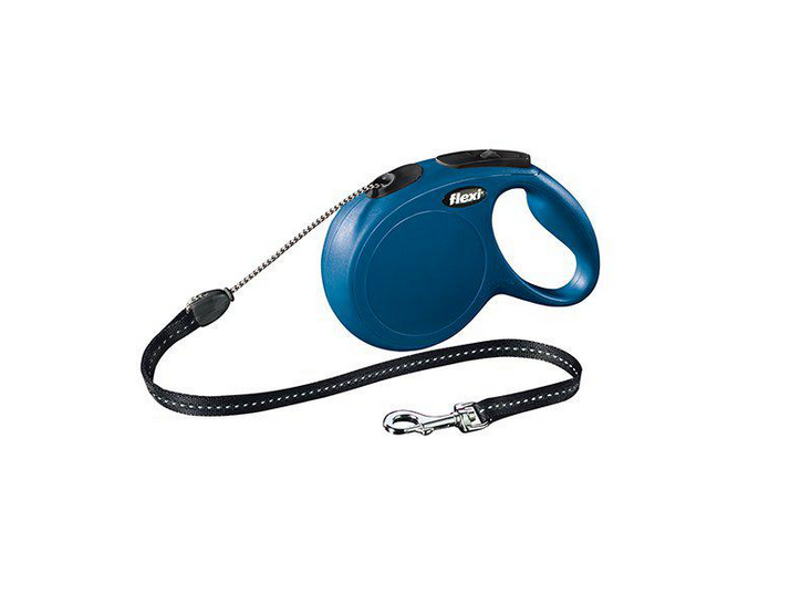 New Classic M 8m max.20kg nyöri sininen Flexi - Koiran kelataluttimet - 037761 - 1