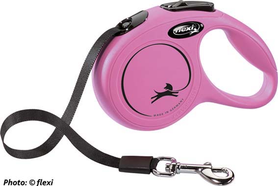 New Classic XS 3m max 12kg nauha pinkki - Koiran kelataluttimet - 008331 - 1