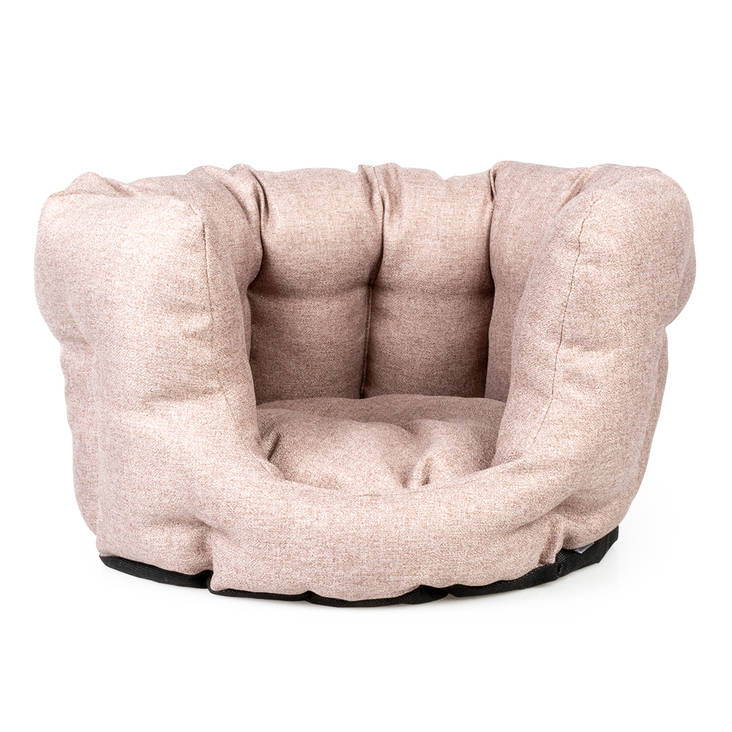 Ovaalipeti Royal irtotyynyllä 50x45x27cm Duvo+ - Koiran reunalliset pedit - 035401 - 1