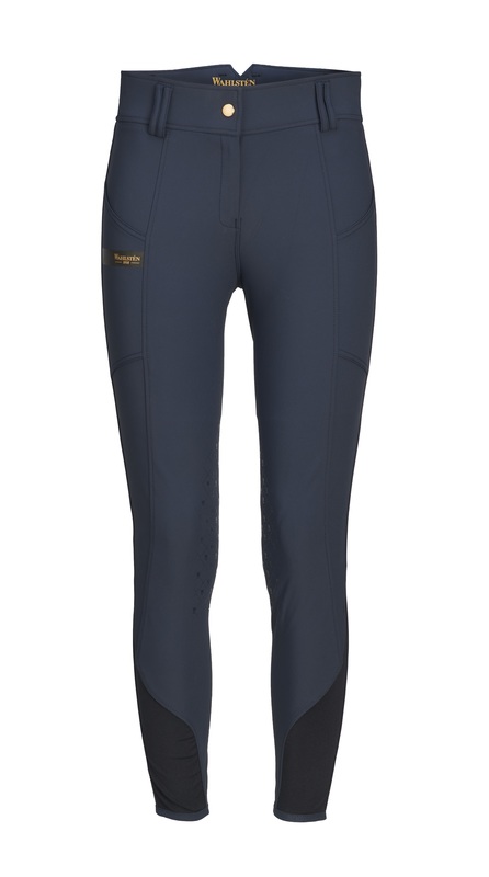 Ratsastushousut Deanna polvipaikat tummansininen Wahlsten - Ratsastushousut - 035251 - 1
