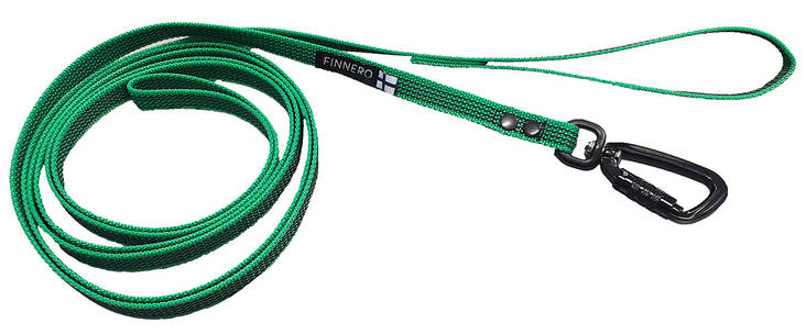 Rescue talutin antislip vihreä 2cmx3m FinNero - Koiran Grip -taluttimet - 032401 - 1