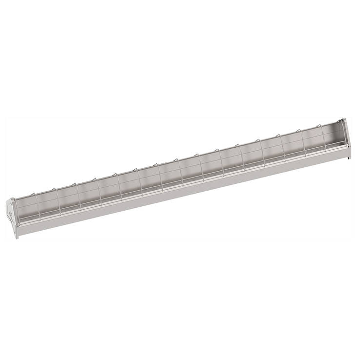 Ruokakaukalo kanoille 100x10x13cm Duvo+ - Kotieläinten ruokinta-astiat ja ämpärit - 024871 - 1