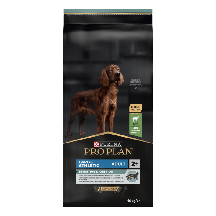 Sensitive Digestion Adult 2+ Large Athletic 14kg Pro Plan - Koiran kuivaruoat aikuisille koirille - 001481 - 2