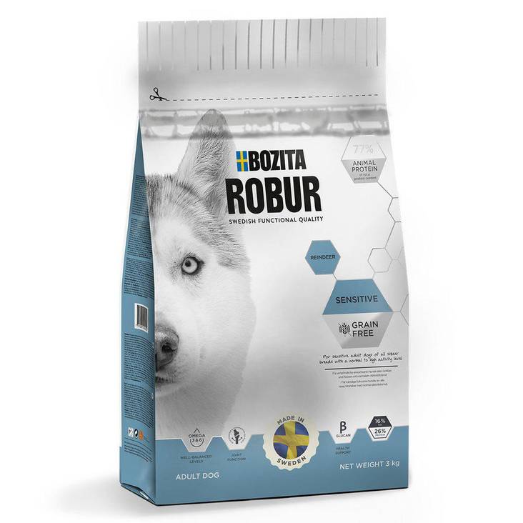 Sensitive Grain Free Reindeer Robur - Koiran kuivaruoat aikuisille koirille - 003121 - 1