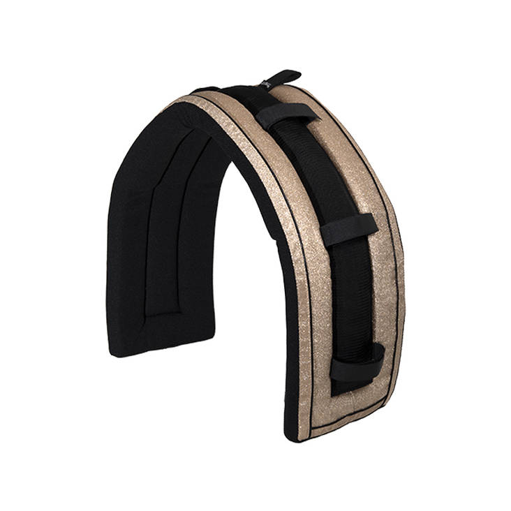 Silatyyny Glitter kulta-musta Wahlsten - Ravurin silatyynyt ja pehmusteet - 029521 - 1