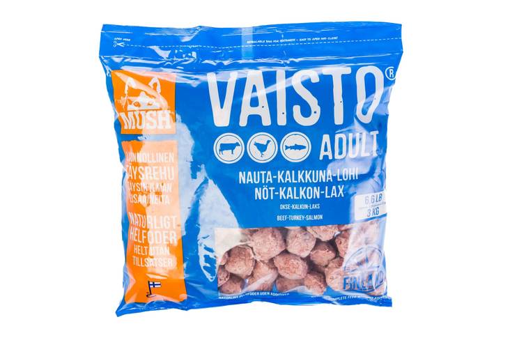 Vaisto SININEN 3kg pullat MUSH - Pakaste täys- ja täydennysravinnot - 011591 - 1