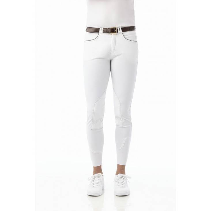 Verona housut valkoinen junior Equitheme - Ratsastushousut - 030361 - 1