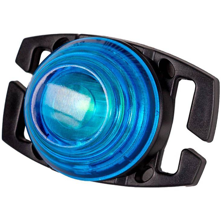 Vilkkuvalo Pagoda 5x3cm sininen Ozami - Koiran heijastimet ja turvavalot - 028091 - 1