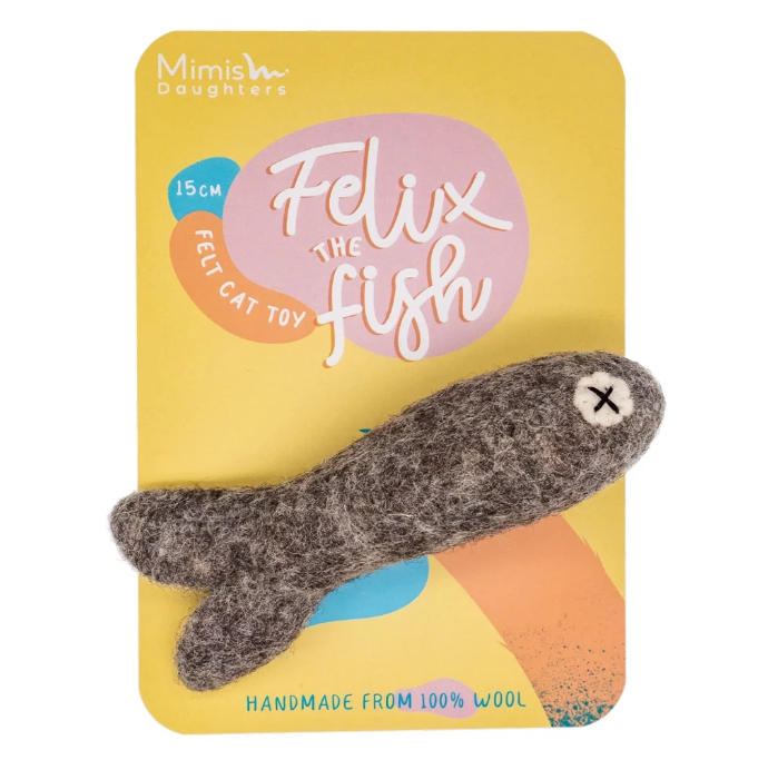 Villakala Felix The Fisch 15cm Mimis Daughters - Kissan hiiret, linnut, perhoset ym. - 039931 - 1