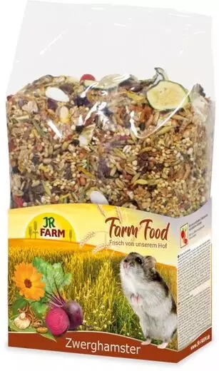 Kääpiöhamsterin täysrehu 500g Farm Food JR Farm - Hamsterin ja hiirien ruoka - 045431 - 1