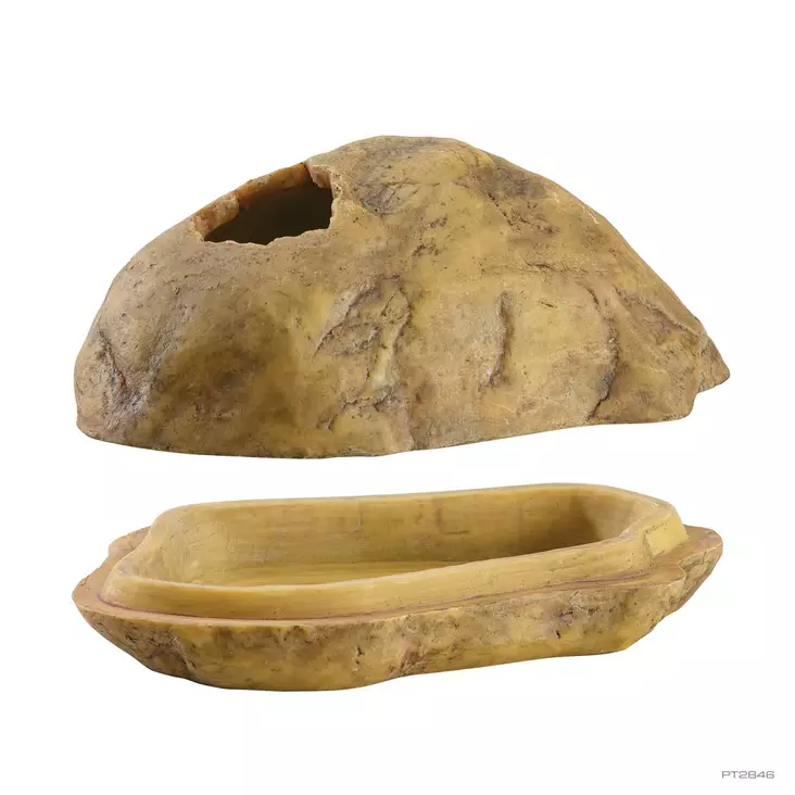 Luola Snake Cave M 21.8x13x9cm Exo Terra - Terraarion tarvikkeet ja kuivikkeet - 046111 - 1