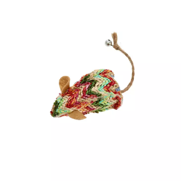 Pehmohiiri Natural 18cm kirjava Dogman - Kissan pehmolelut - 053731 - 1