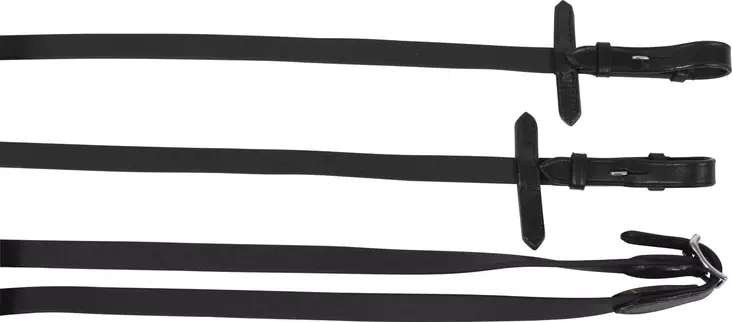 Biothaneohjat 2,75m musta Catago - Ratsuhevosen ohjat ja apuohjat - 055011 - 1