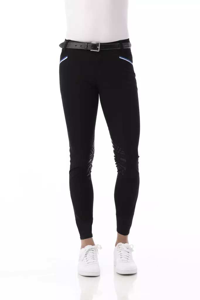 Ratsastushousut Lars 46 musta Equitheme - Ratsastushousut - 055111 - 1